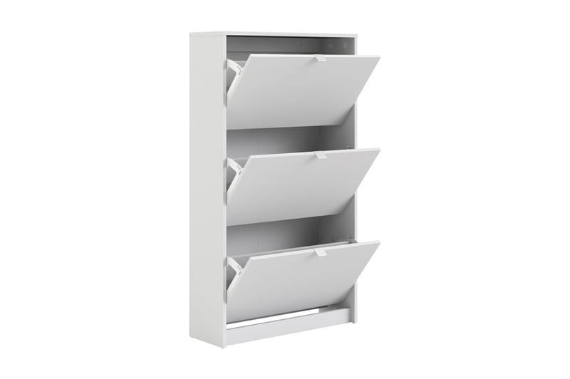 Shoey Skoskåp 3 Fack - Vit - Förvaring - Sko- & klädförvaring - Skoförvaring