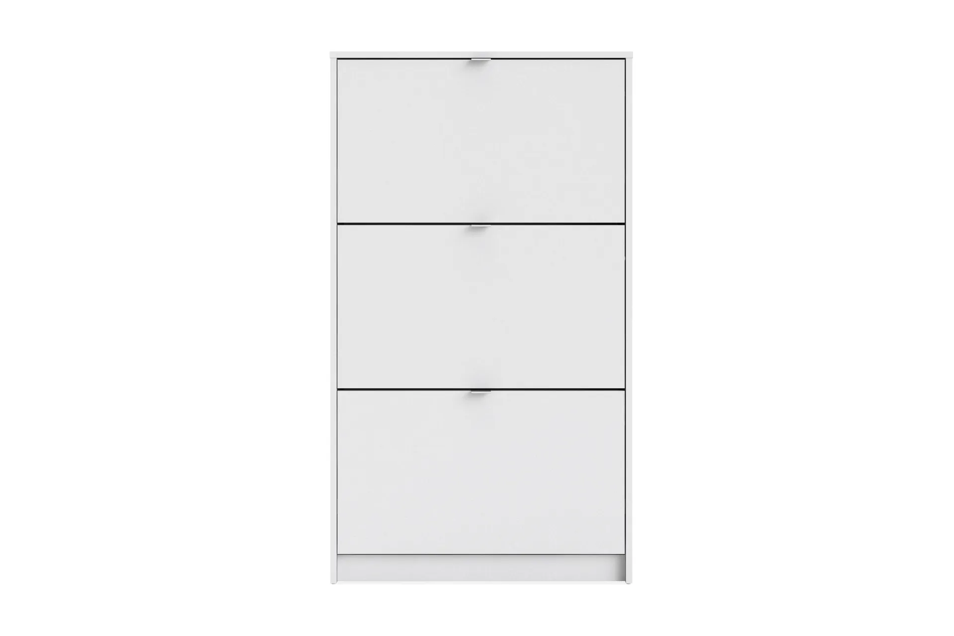 shoey skoskåp 3 fack - vit