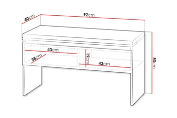 Simply Skoskåp 92x40 cm - Grå - Förvaring - Sko- & klädförvaring - Skoförvaring