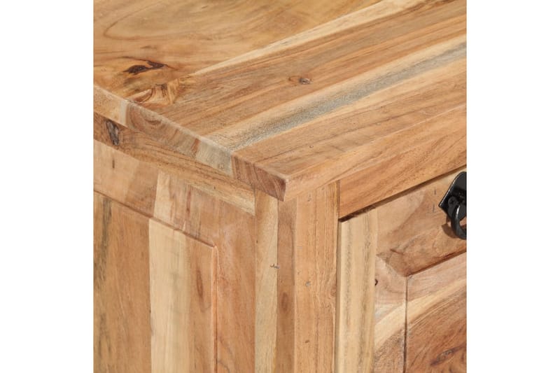 Skobänk 85x40x45 cm massivt akaciaträ - Brun - Förvaring - Sko- & klädförvaring - Skoförvaring