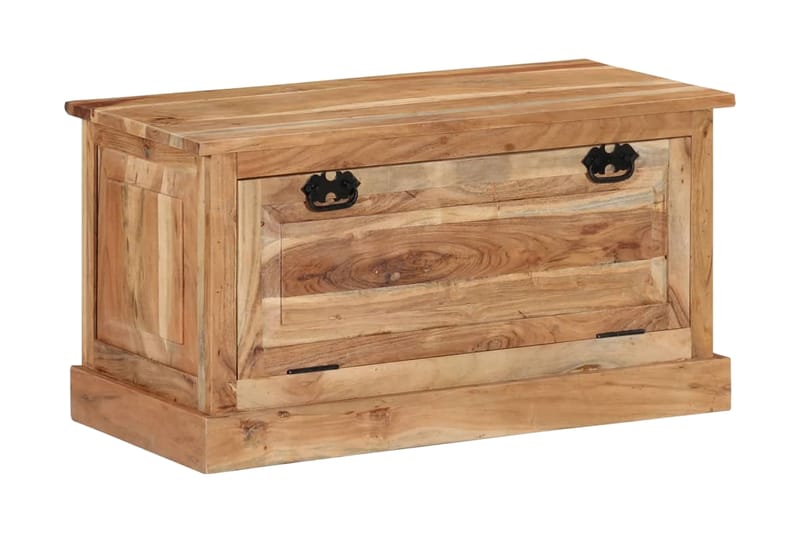 Skobänk 85x40x45 cm massivt akaciaträ - Brun - Förvaring - Sko- & klädförvaring - Skoförvaring