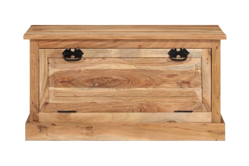 Skobänk 85x40x45 cm massivt akaciaträ - Brun - Förvaring - Sko- & klädförvaring - Skoförvaring