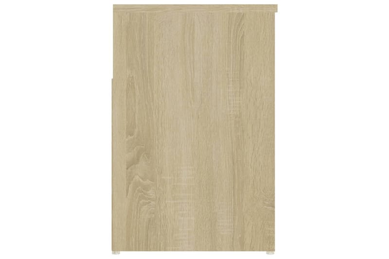 Skobänk sonoma-ek 80x30x45 cm spånskiva - Brun - Förvaring - Sko- & klädförvaring - Skoförvaring