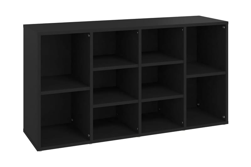 Skobänk Svart 103x30x54,5 cm spånskiva - Svart - Förvaring - Sko- & klädförvaring - Skoförvaring
