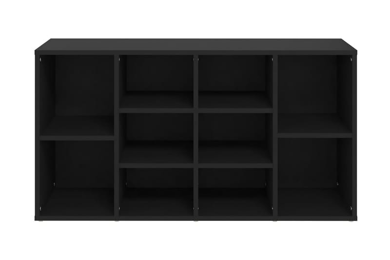 Skobänk Svart 103x30x54,5 cm spånskiva - Svart - Förvaring - Sko- & klädförvaring - Skoförvaring