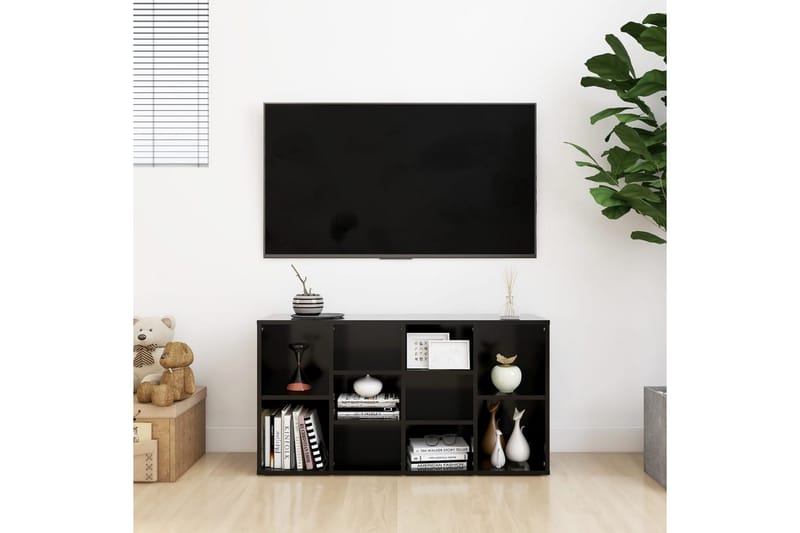 Skobänk Svart 103x30x54,5 cm spånskiva - Svart - Förvaring - Sko- & klädförvaring - Skoförvaring