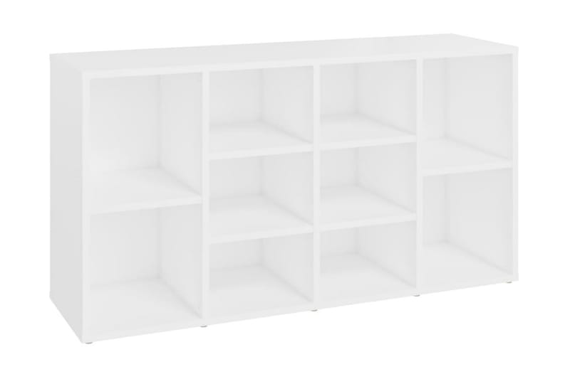 Skobänk vit 103x30x54,5 cm spånskiva - Vit - Förvaring - Sko- & klädförvaring - Skoförvaring