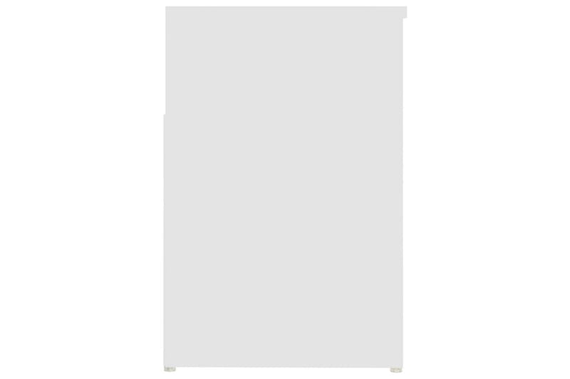 Skobänk vit 80x30x45 cm spånskiva - Vit - Förvaring - Sko- & klädförvaring - Skoförvaring