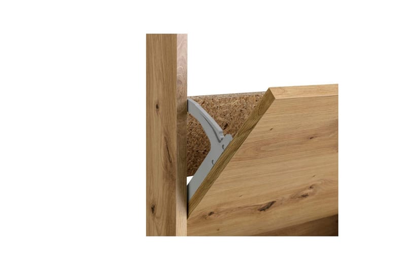 Skoförvaring Bill 55x21x157 cm, Natur - 55x21x157 cm, Natur - Förvaring - Sko- & klädförvaring - Skoförvaring