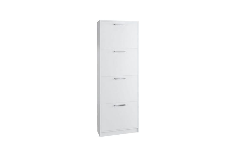 Skoförvaring Bill 55x21x157 cm, Vit - 55x21x157 cm, Vit - Förvaring - Sko- & klädförvaring - Skoförvaring