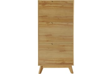 Skoförvaring Ezra 3 klaffar 60x24x125 cm, Wotan-ek - 60x24x125 cm, Wotan-ek - Förvaring - Sko- & klädförvaring - Skoförvaring