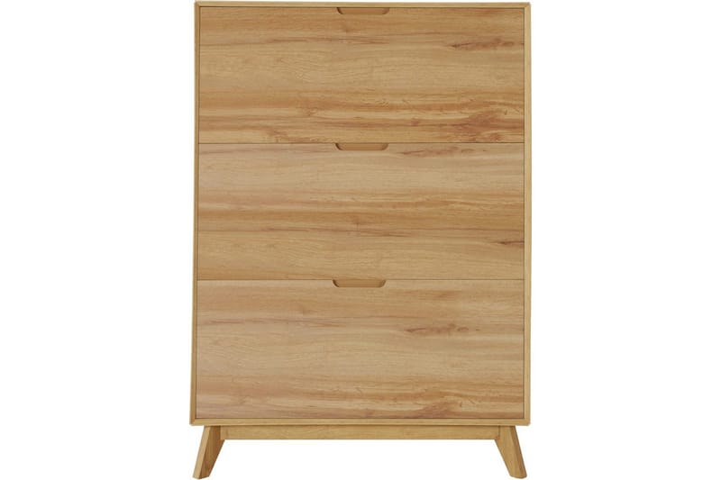 Skoförvaring Ezra 3 klaffar 89x24x125 cm, Wotan-ek - 89x24x125 cm, Wotan-ek - Förvaring - Sko- & klädförvaring - Skoförvaring