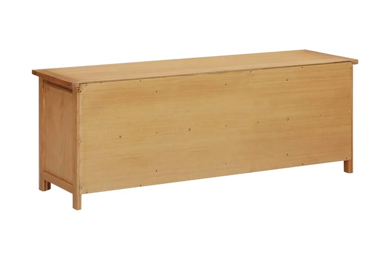 Skohylla 114x37x45 cm massiv ek - Brun - Förvaring - Sko- & klädförvaring - Skoförvaring