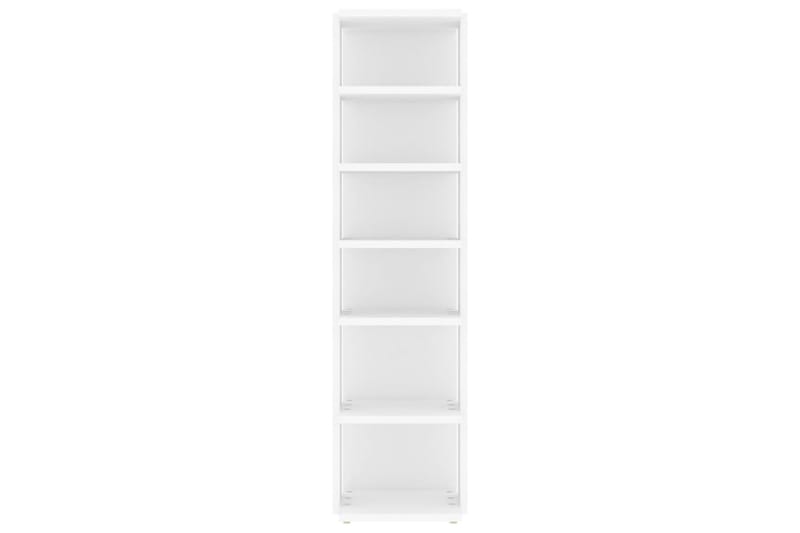 Skohylla vit 25x27x102 cm spånskiva - Vit - Förvaring - Sko- & klädförvaring - Skoförvaring