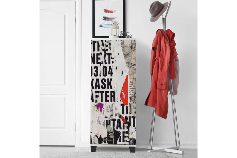 Skoskåp 38x50 cm - Vit - Förvaring - Sko- & klädförvaring - Skoförvaring