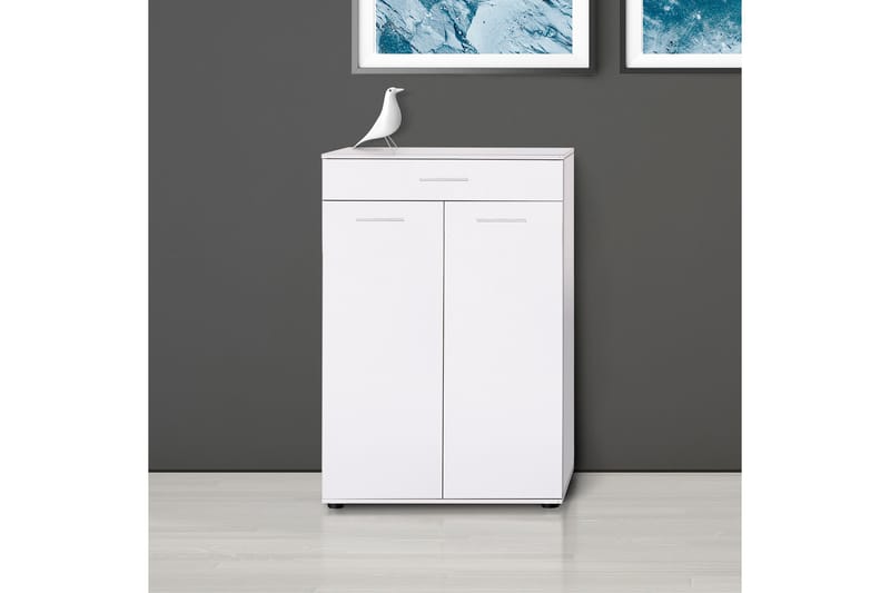 SKOSKÅP 73x108 cm Vit - Förvaring - Sko- & klädförvaring - Skoförvaring