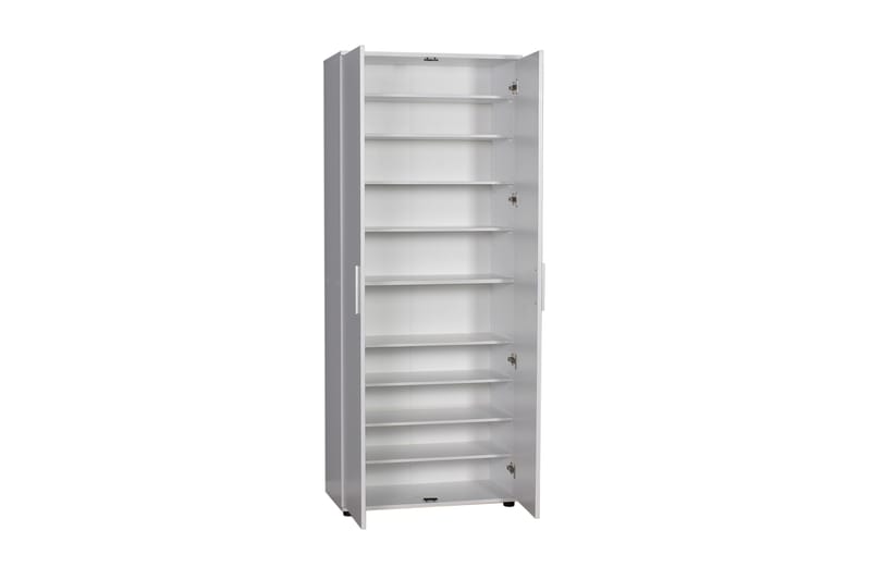 SKOSKÅP 76x187 cm Vit - Förvaring - Sko- & klädförvaring - Skoförvaring