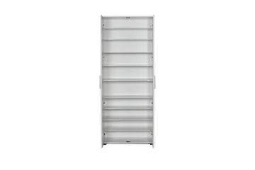 Skoskåp 76x187 cm - Vit - Förvaring - Sko- & klädförvaring - Skoförvaring