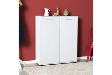 Skoskåp 91x108 cm - Vit - Förvaring - Sko- & klädförvaring - Skoförvaring