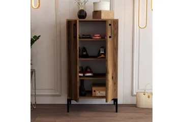 Babice Skoskåp 35x60 cm - Valnöt - Förvaring - Sko- & klädförvaring - Skoförvaring - Skoskåp