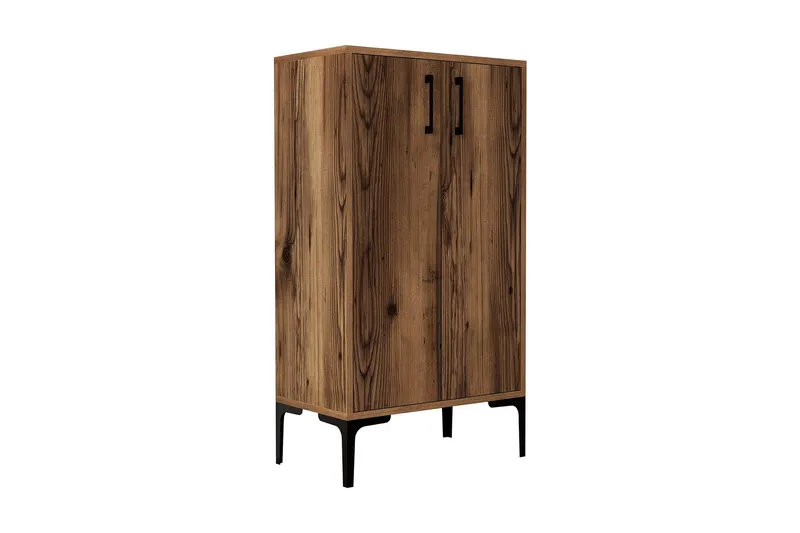 Babice Skoskåp 35x60 cm - Valnöt - Förvaring - Sko- & klädförvaring - Skoförvaring - Skoskåp