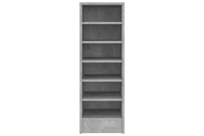 Skoskåp betonggrå 31,5x35x90 cm spånskiva - Betonggrå - Förvaring - Sko- & klädförvaring - Skoförvaring