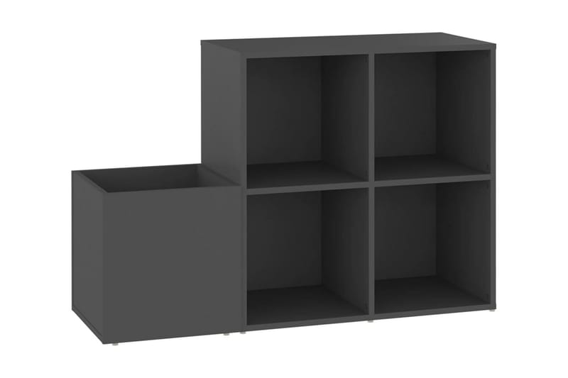 Skoskåp grå 105x35,5x70 cm spånskiva - Grå - Förvaring - Sko- & klädförvaring - Skoförvaring