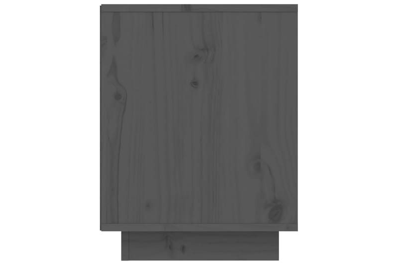 Skoskåp grå 60x34x45 cm massiv furu - Grå - Förvaring - Sko- & klädförvaring - Skoförvaring