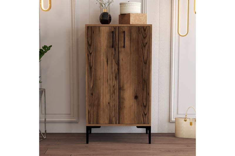 JENEC Skoskåp 35x60 cm Valnöt - Valnöt - Förvaring - Sko- & klädförvaring - Skoförvaring - Skoskåp