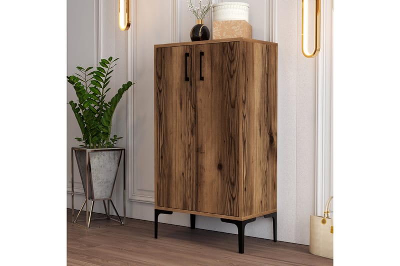 JENEC Skoskåp 35x60 cm Valnöt - Valnöt - Förvaring - Sko- & klädförvaring - Skoförvaring - Skoskåp
