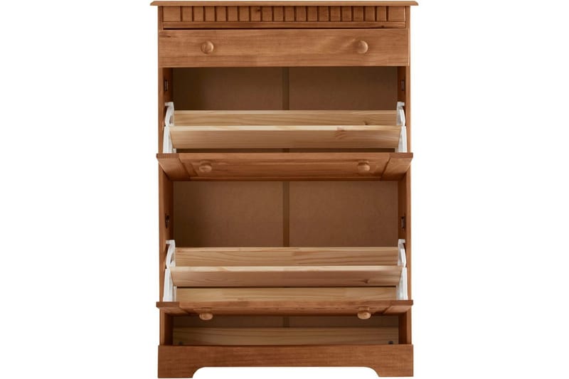 Skoskåp Loft24 Skoförvaring Lisa 75x30x105 cm Natur - Förvaring - Sko- & klädförvaring - Skoförvaring