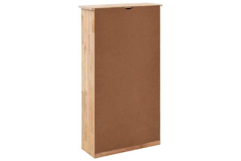 Skoskåp massivt valnötsträ 55x20x104 cm - Brun - Förvaring - Sko- & klädförvaring - Skoförvaring