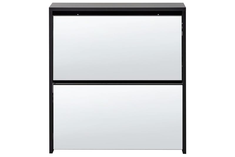 Skoskåp Midfield Svart, Silver, 63x17x67 cm - Svart, Silver, 63x17x67 cm - Förvaring - Sko- & klädförvaring - Skoförvaring