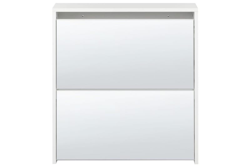 Skoskåp Midfield Vit, Silver, 63x17x67 cm - Vit, Silver, 63x17x67 cm - Förvaring - Sko- & klädförvaring - Skoförvaring