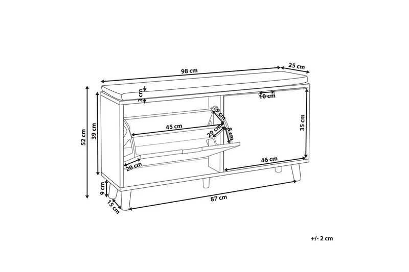 Skoskåp Mineral - Förvaring - Sko- & klädförvaring - Skoförvaring