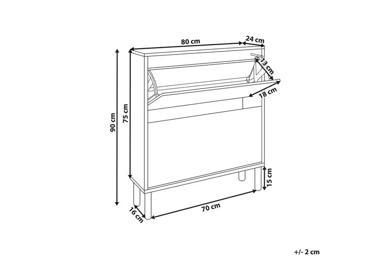 Skoskåp Norris - Förvaring - Sko- & klädförvaring - Skoförvaring