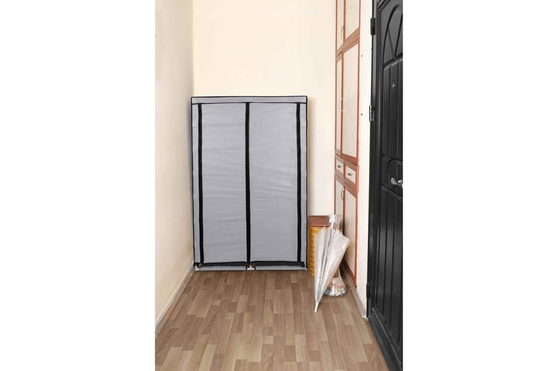 OBURUS Skoskåp 96x146 cm Grå - Förvaring - Sko- & klädförvaring - Skoförvaring - Skoskåp