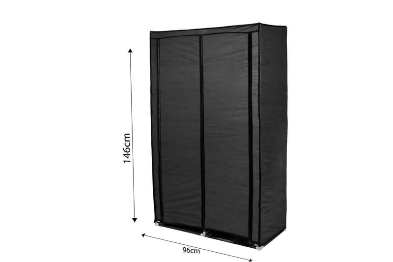 OBURUS Skoskåp 96x146 cm Svart - Förvaring - Sko- & klädförvaring - Skoförvaring - Skoskåp