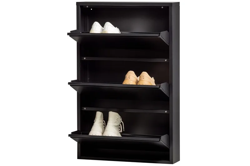 Skoskåp Sabine - Svart - Förvaring - Sko- & klädförvaring - Skoförvaring