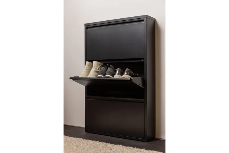 Skoskåp Sabine - Svart - Förvaring - Sko- & klädförvaring - Skoförvaring