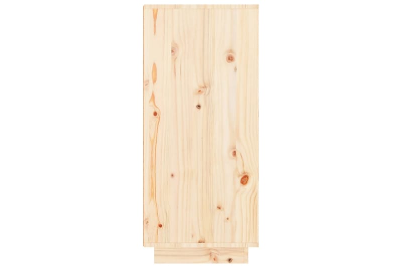 Skoskåp 60x35x80 cm massiv furu - Brun - Förvaring - Sko- & klädförvaring - Skoförvaring - Skoskåp