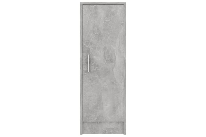 Skoskåp betonggrå 32x35x92 cm spånskiva - Betonggrå - Förvaring - Sko- & klädförvaring - Skoförvaring - Skoskåp