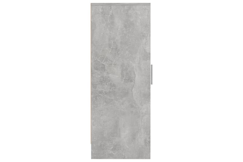 Skoskåp betonggrå 32x35x92 cm spånskiva - Betonggrå - Förvaring - Sko- & klädförvaring - Skoförvaring - Skoskåp