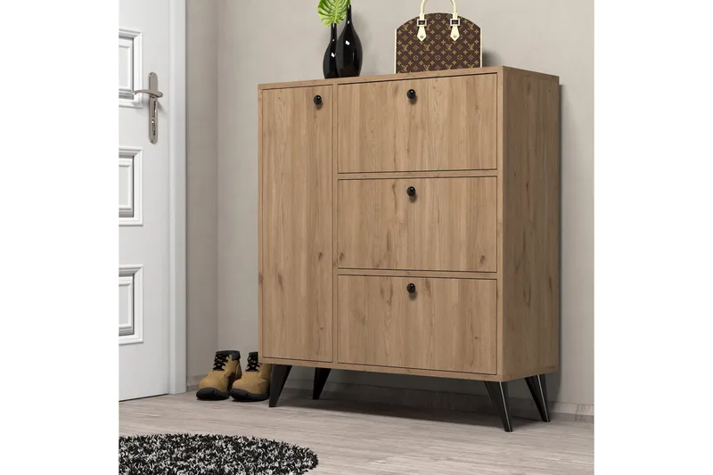 Skoskåp Conin Skoskåp 35x90 cm Natur - Förvaring - Sko- & klädförvaring - Skoförvaring - Skoskåp