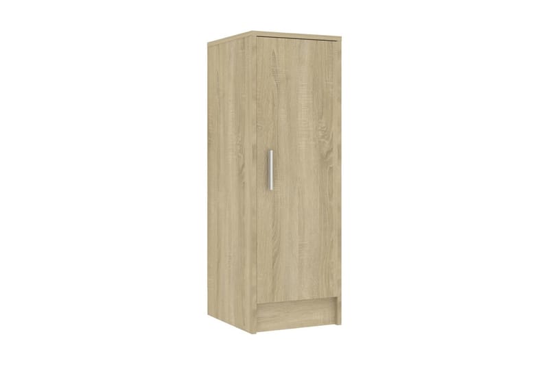 Skoskåp sonoma-ek 32x35x92 cm spånskiva - Brun - Förvaring - Sko- & klädförvaring - Skoförvaring - Skoskåp