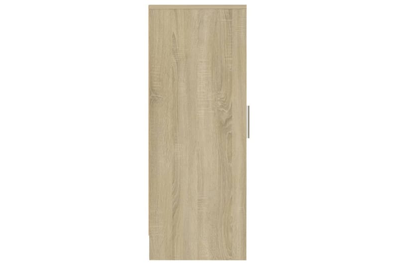 Skoskåp sonoma-ek 32x35x92 cm spånskiva - Brun - Förvaring - Sko- & klädförvaring - Skoförvaring - Skoskåp