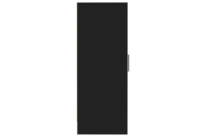 Skoskåp svart 32x35x92 cm spånskiva - Svart - Skoförvaring - Skoskåp