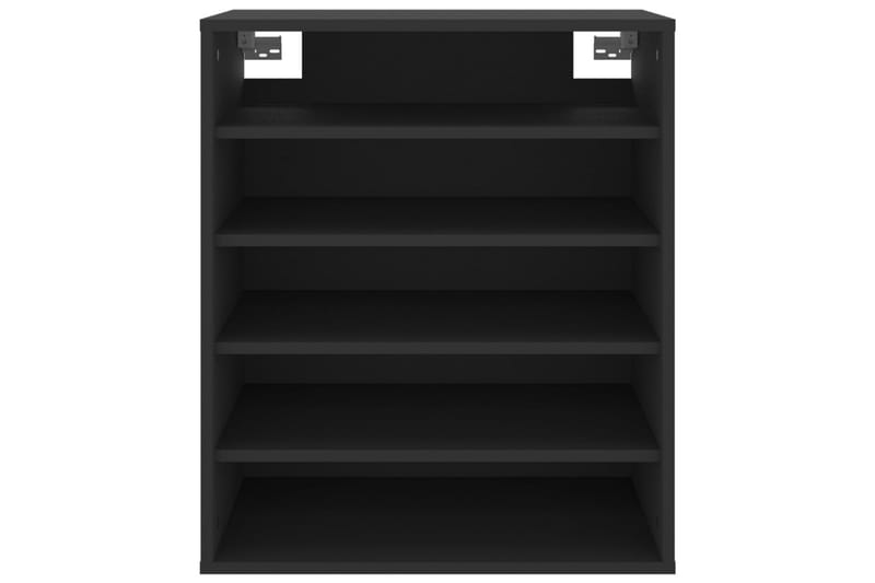 Skoskåp svart 60x35x70 cm spånskiva - Svart - Förvaring - Sko- & klädförvaring - Skoförvaring - Skoskåp