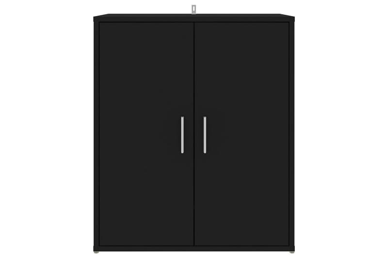 Skoskåp svart 60x35x70 cm spånskiva - Svart - Förvaring - Sko- & klädförvaring - Skoförvaring - Skoskåp