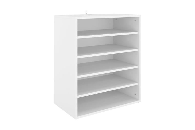 Skoskåp vit 60x35x70 cm spånskiva - Vit - Förvaring - Sko- & klädförvaring - Skoförvaring - Skoskåp
